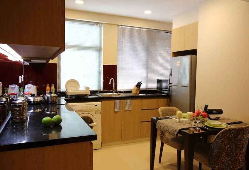 Апартаменты Ejecutiva 3 Спальни, Somerset Ho Chi Minh City