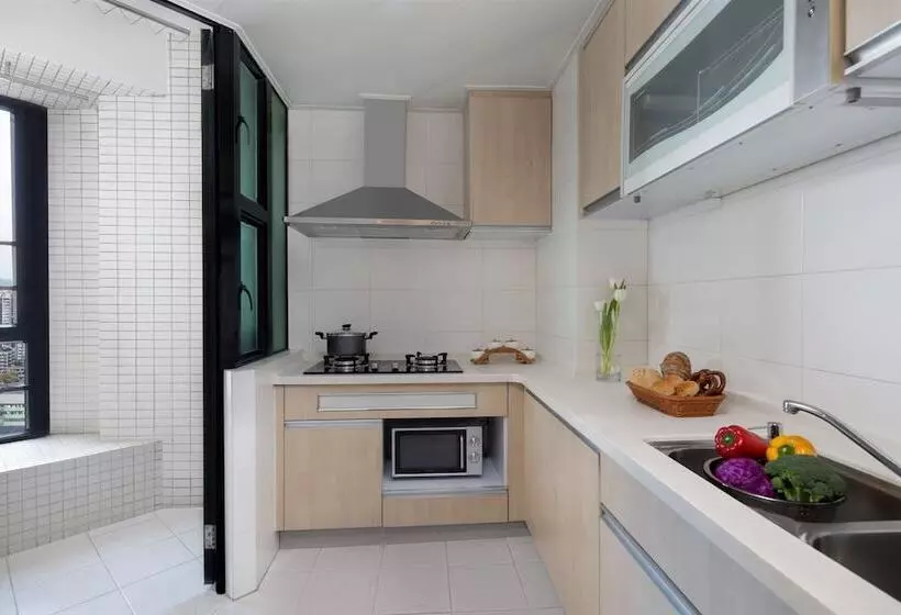 ２ベッドルームのエクゼクティブアパートメント, Springdale Serviced Residence