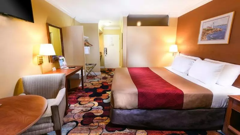 キングサイズベッドのスタンダードルーム, Vagabond Inn Long Beach
