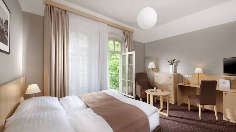 اتاق استاندارد با بالکن, Badenia Hotel Praha