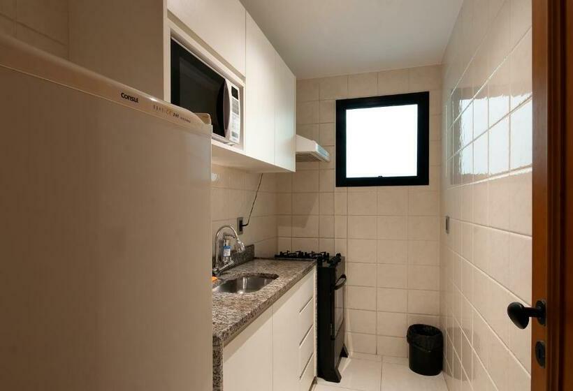 Apartamento 1 Dormitório com Sacada, Anna Suites Ipanema By Arena Hotéis
