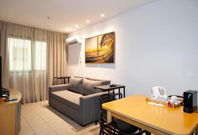 Appartement met 1 Slaapkamer en Balkon, Anna Suites Ipanema By Arena Hotéis