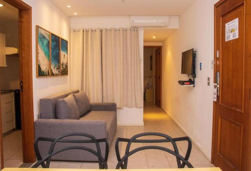 Apartamento 1 Dormitório, Anna Suites Ipanema By Arena Hotéis