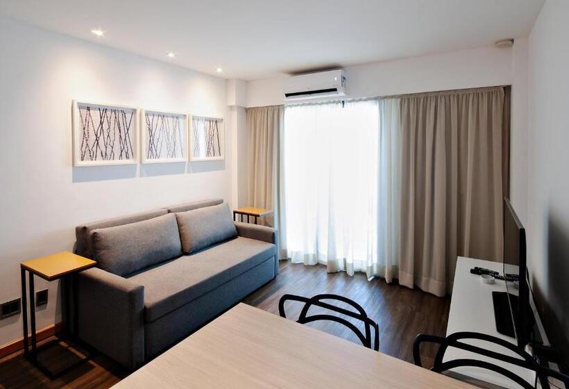 Standaard Studio met Balkon, Anna Suites Ipanema By Arena Hotéis