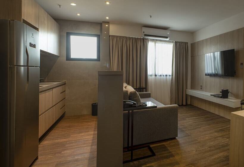 Deluxe Appartement met 1 Slaapkamer, Anna Suites Ipanema By Arena Hotéis