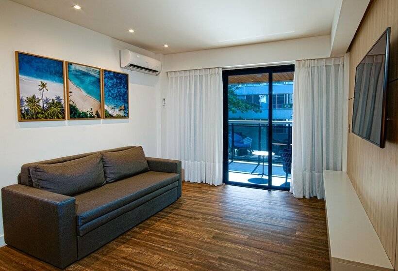 Deluxe Appartement met 1 Slaapkamer, Anna Suites Ipanema By Arena Hotéis