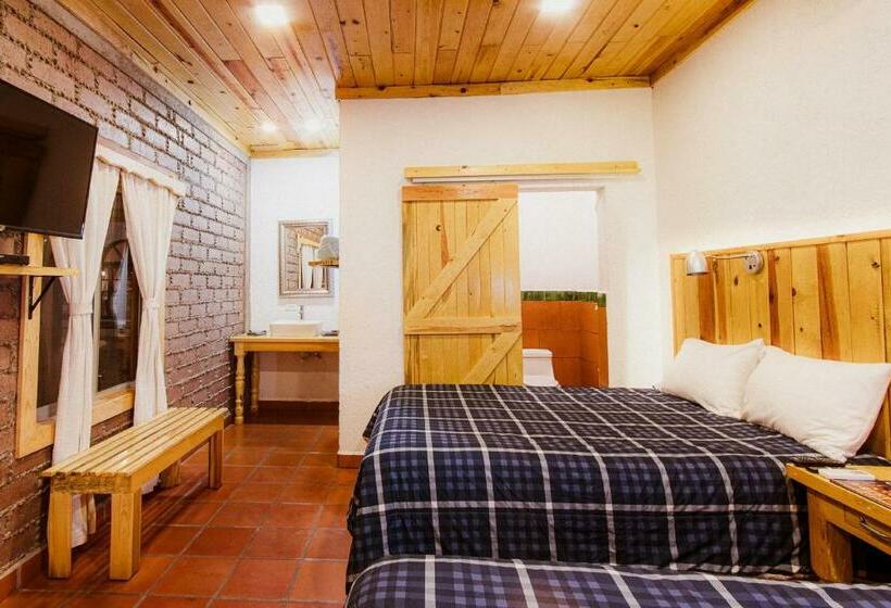 ２ダブルベッドのスタンダードルーム, Hacienda Don Armando Boutique & Spa