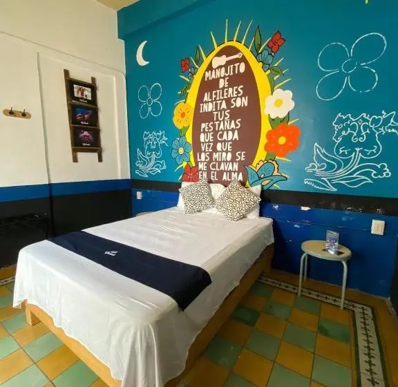 اتاق استاندارد با تخت بزرگ, Chuchumbé Hotel & Hostal