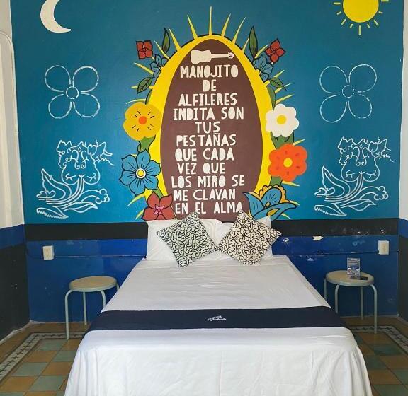 스탠다드 룸 킹사이즈 침대, Chuchumbé Hotel & Hostal