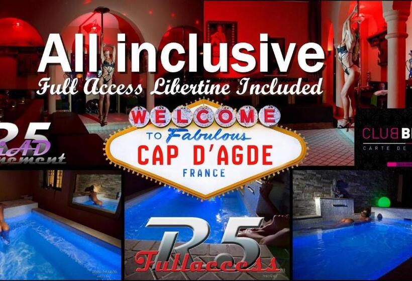 Студия Deluxe, Studio Village Naturiste Hôtel Restaurant Libertin Cap D Agde