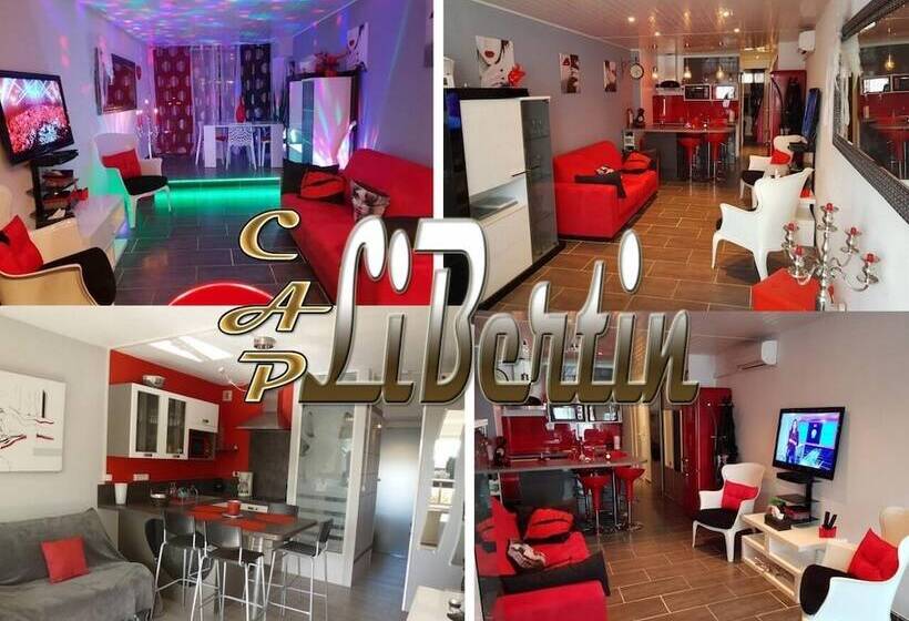 آپارتمان لوکس 1 خوابه, Studio Village Naturiste Hôtel Restaurant Libertin Cap D Agde