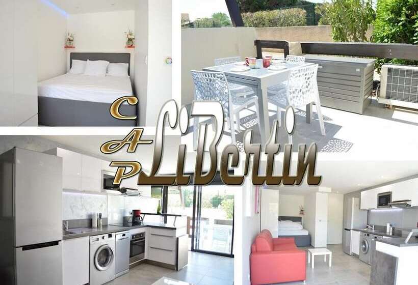 Апартаменты Deluxe 1 Спальня, Studio Village Naturiste Hôtel Restaurant Libertin Cap D Agde