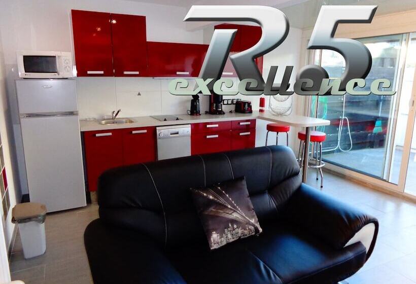 Апартаменты Deluxe 1 Спальня, Studio Village Naturiste Hôtel Restaurant Libertin Cap D Agde