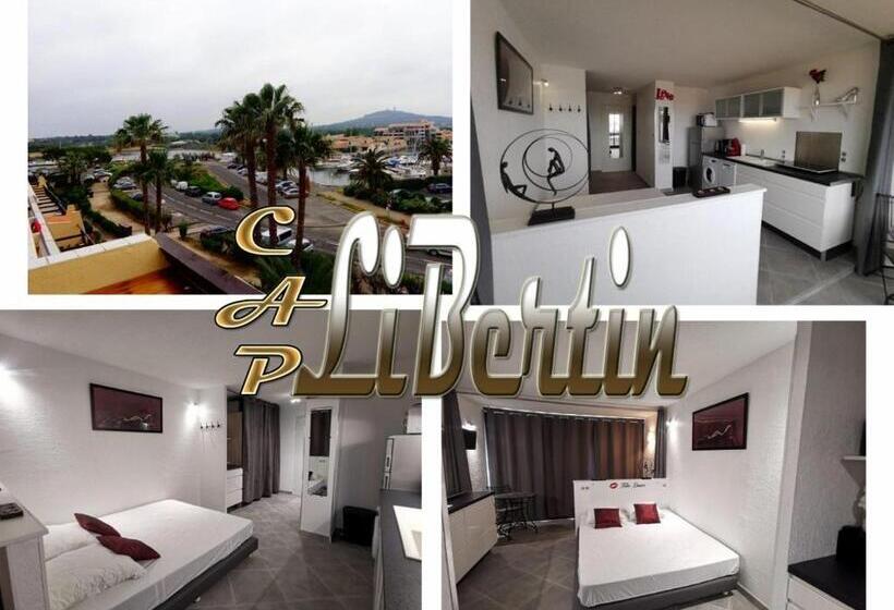 Студия Deluxe, Studio Village Naturiste Hôtel Restaurant Libertin Cap D Agde