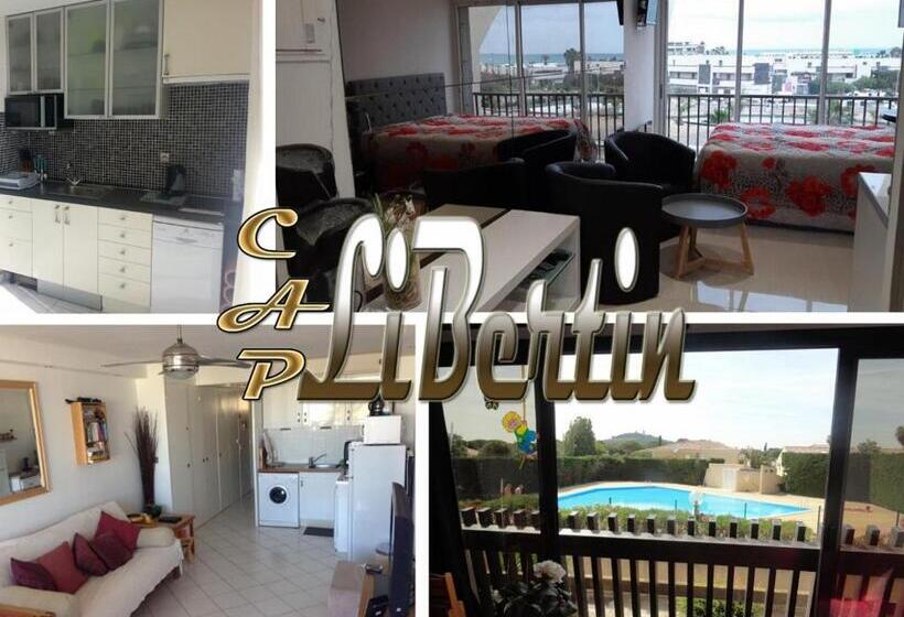 آپارتمان 1 خوابه, Studio Village Naturiste Hôtel Restaurant Libertin Cap D Agde