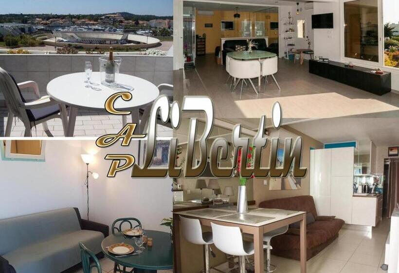 آپارتمان 1 خوابه, Studio Village Naturiste Hôtel Restaurant Libertin Cap D Agde