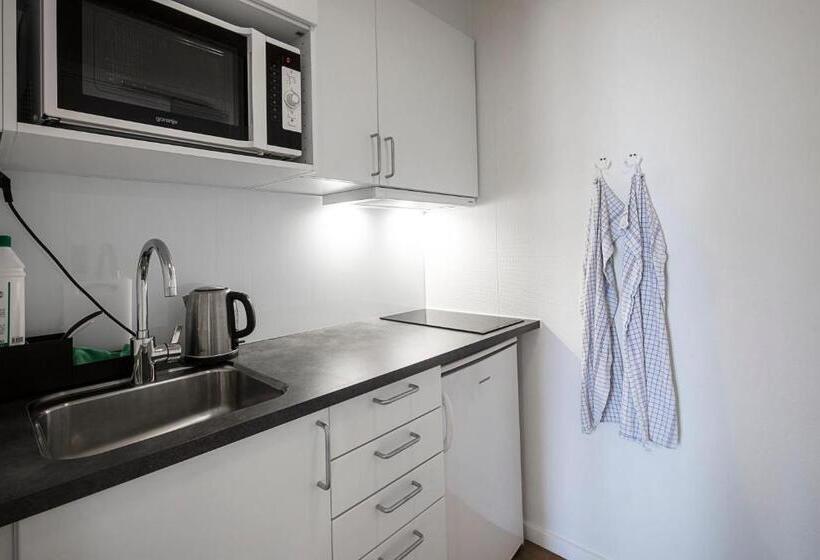 דירת שלושה חדרים, Kompas Hotel Aalborg