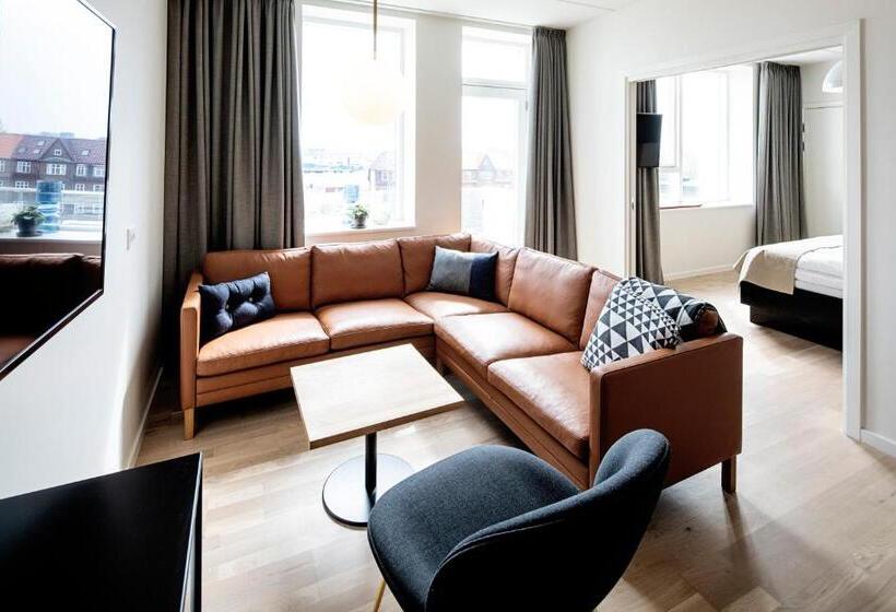 סוויטה עם מרפסת, Kompas Hotel Aalborg