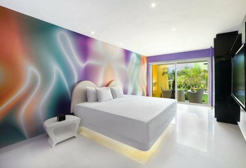 חדר סטנדרט נוף לגינה, Temptation Cancun Resort  All Inclusive  Adults Only