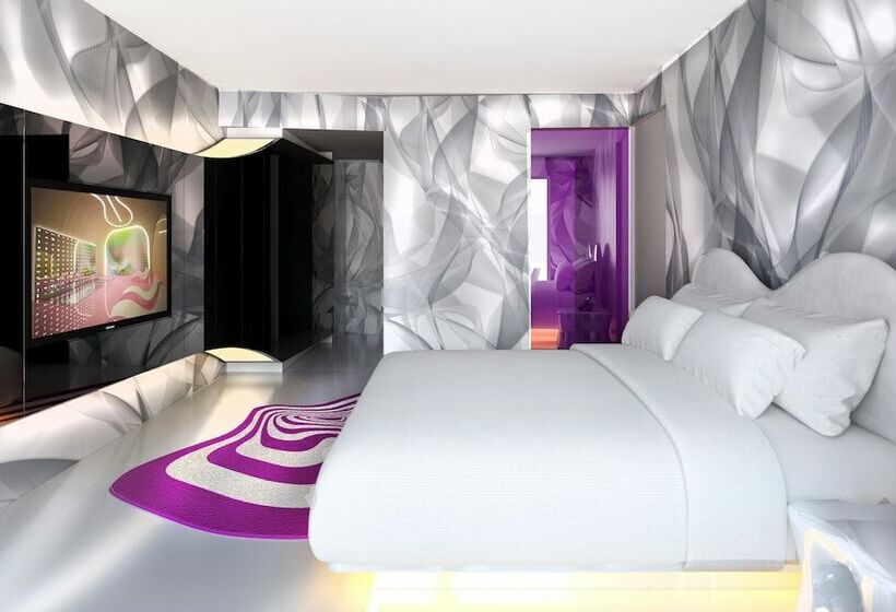 חדר סטנדרט נוף לגינה, Temptation Cancun Resort  All Inclusive  Adults Only