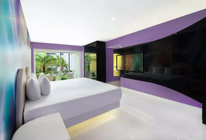 اتاق استاندارد با چشم‌انداز باغ, Temptation Cancun Resort  All Inclusive  Adults Only