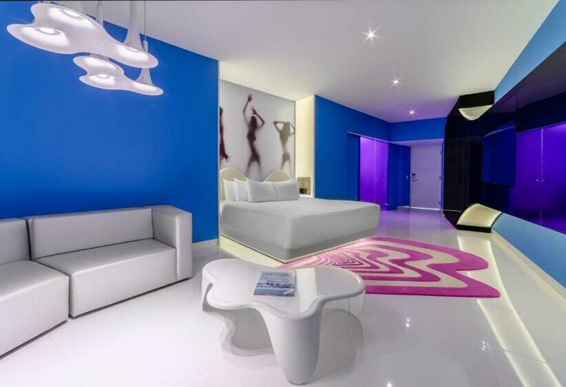 חדר סטנדרט נוף לים, Temptation Cancun Resort  All Inclusive  Adults Only