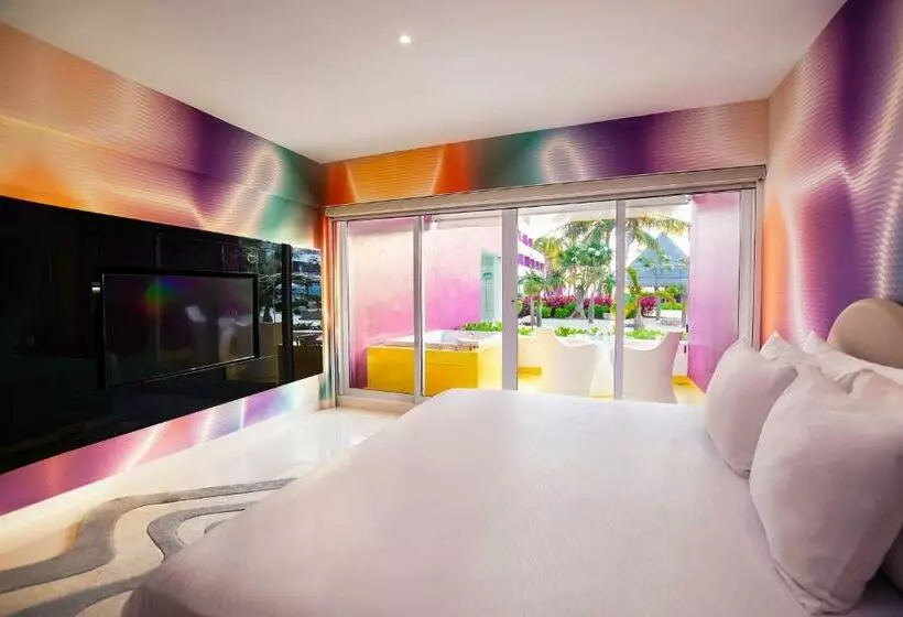 اتاق لوکس با وان آب گرم, Temptation Cancun Resort  All Inclusive  Adults Only