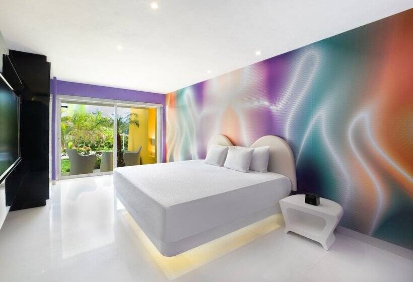 חדר סטנדרט נוף לגינה, Temptation Cancun Resort  All Inclusive  Adults Only