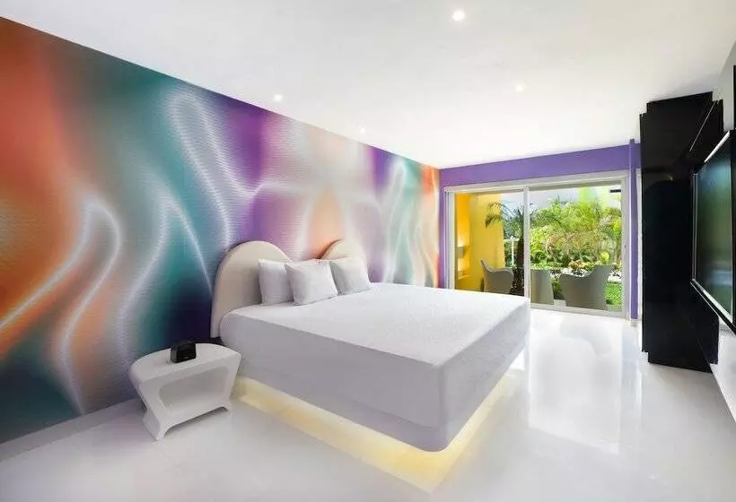 اتاق استاندارد با چشم‌انداز باغ, Temptation Cancun Resort  All Inclusive  Adults Only