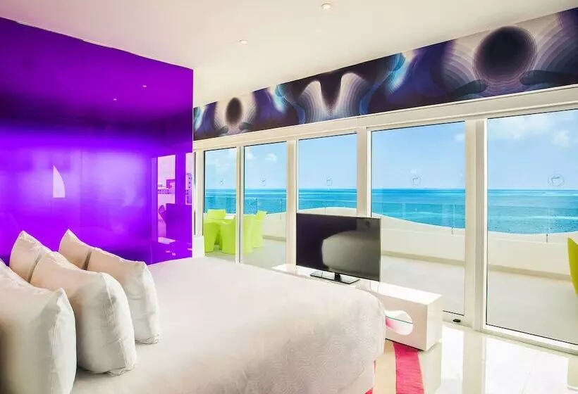 سوئیت مستر با چشم‌انداز دریا, Temptation Cancun Resort  All Inclusive  Adults Only