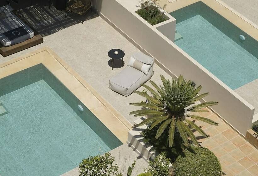 套房配有游泳池, Asterion Suites & Spa   Designed For Adults