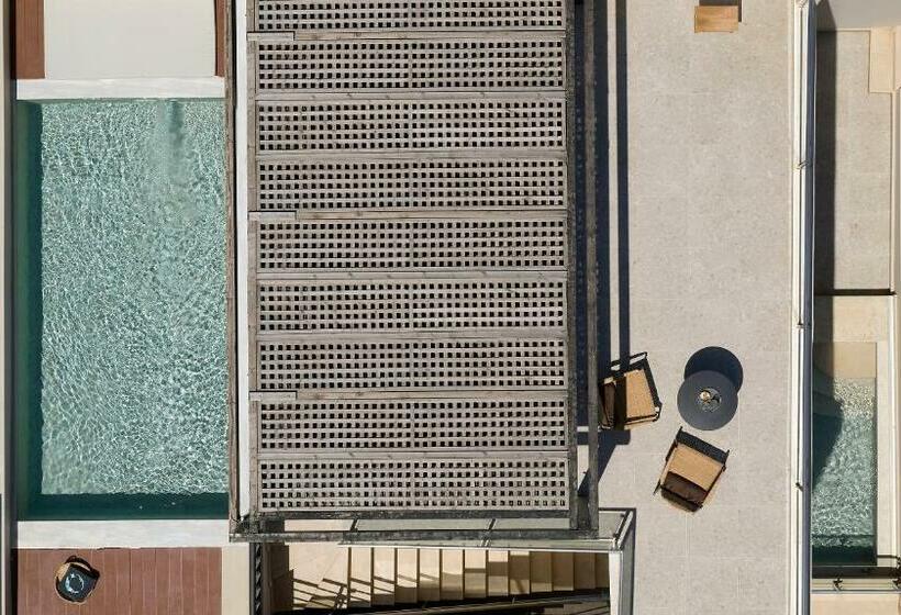 جناح مزود بحمام سباحة, Asterion Suites & Spa   Designed For Adults