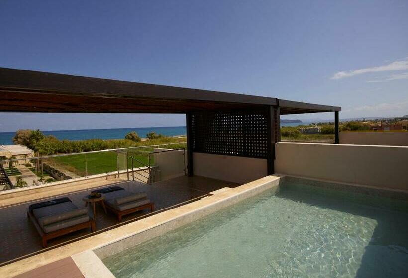 جناح مزود بحمام سباحة, Asterion Suites & Spa   Designed For Adults