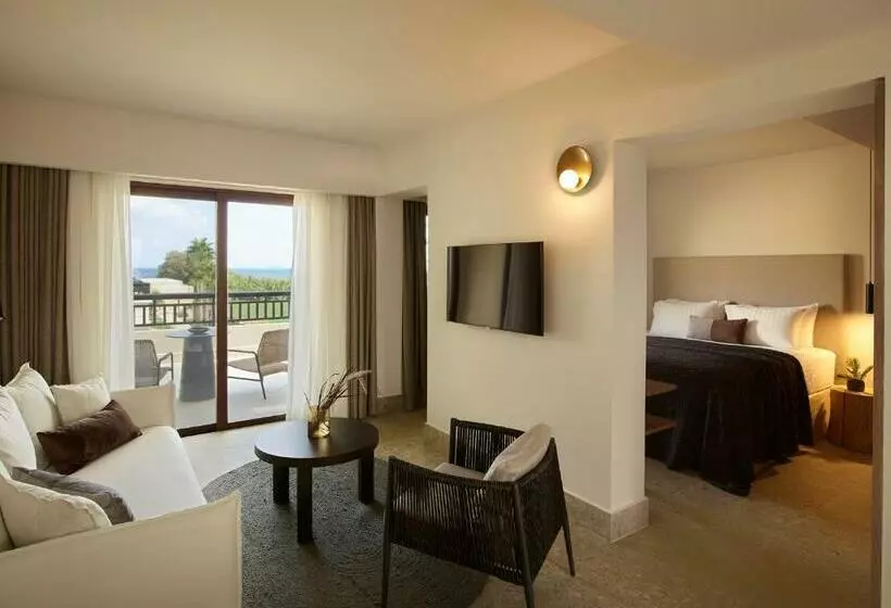 片側に海が見えるデラックスルーム, Asterion Suites & Spa   Designed For Adults