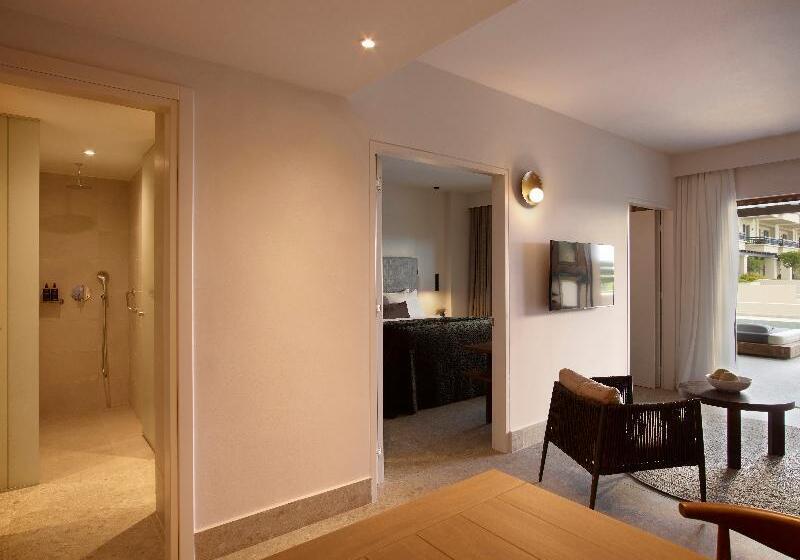 Люкс с Бассейном, Asterion Suites & Spa   Designed For Adults