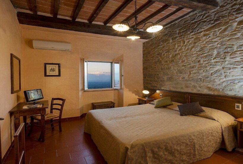 景色の見えるスーペリアルーム, Italia Cortona