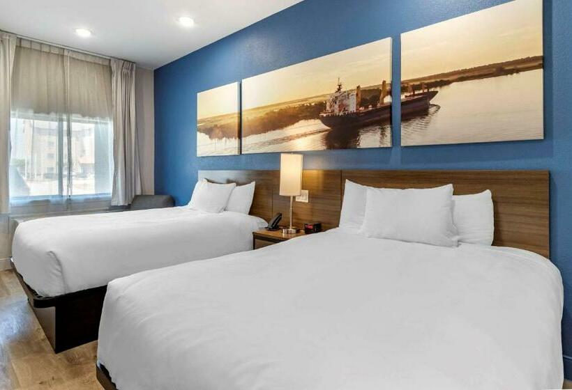 스탠다드 룸 더블 침대 2개, Clarion Pointe Port Arthur Beaumont South