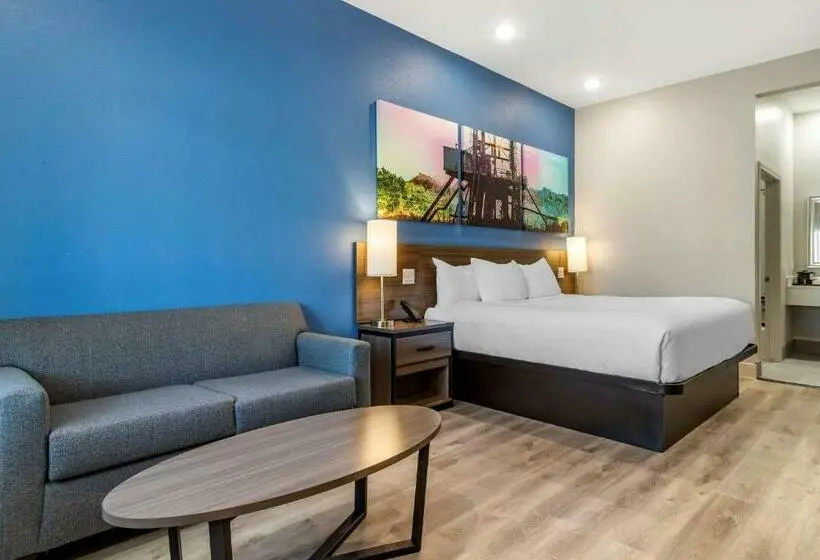Standard-huone King-vuode, Clarion Pointe Port Arthur Beaumont South