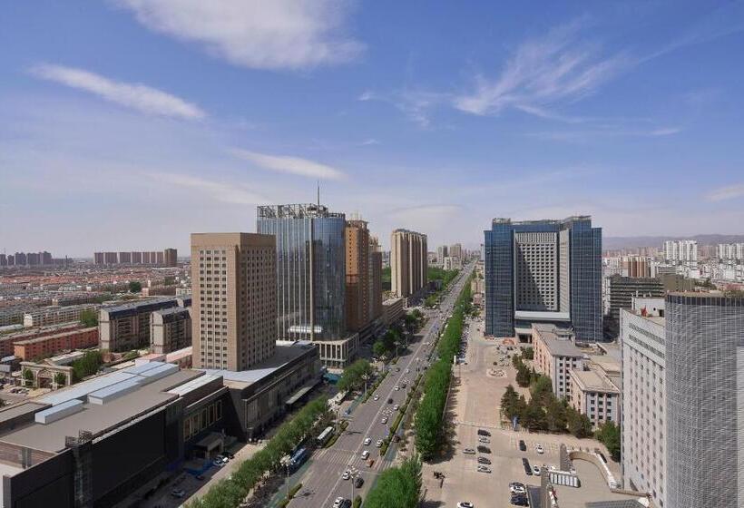غرفه قياسيه سريرين مزدوجين, Baotou Marriott