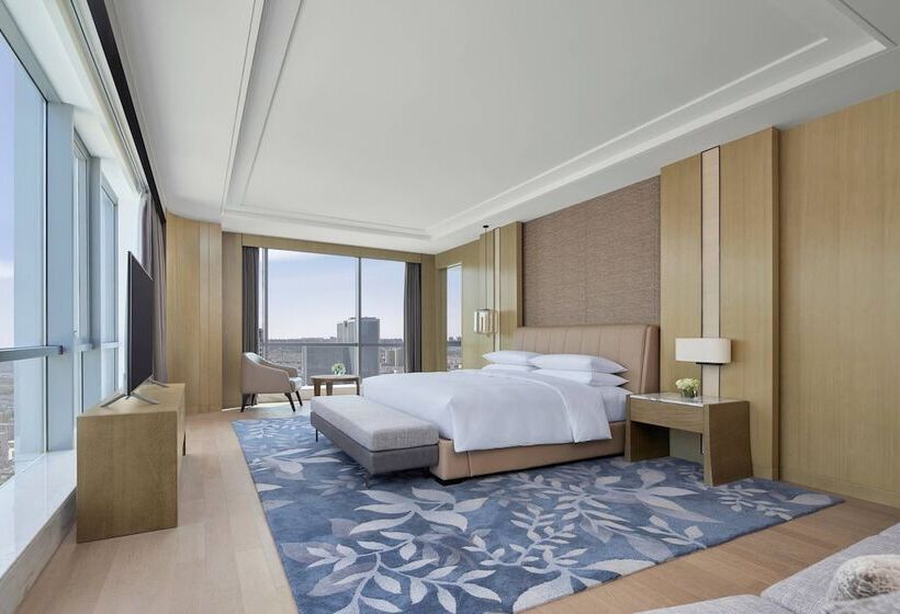 Номер Стандарт 2 Двуспальные Кровати, Baotou Marriott