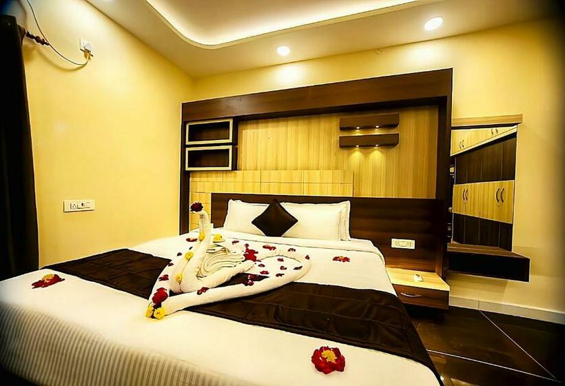חדר דחוקס עם מיטת קינג, Rk   Temple Stay