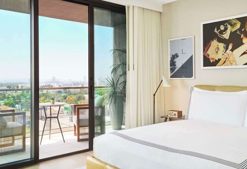 غرفة قياسية سرير مزدوج, Thompson Hollywood, By Hyatt