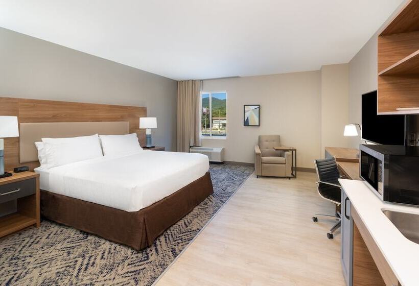 带双人床的标准工作室, Candlewood Suites   Asheville Downtown, An Ihg