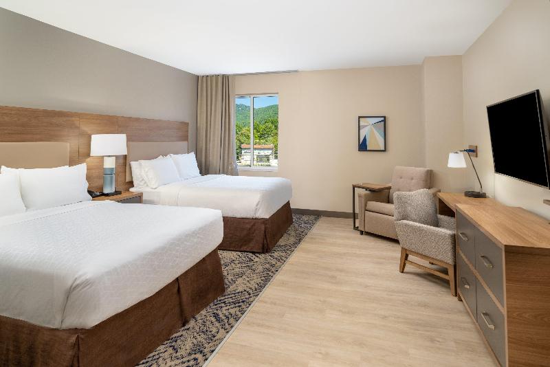 带四张床的标准工作室, Candlewood Suites   Asheville Downtown, An Ihg