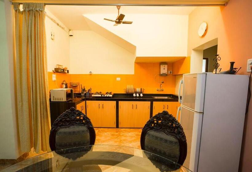 带1个卧室的别墅, Darryl Ribeiro S 2bhk & 3bhk Apartment In A Villa