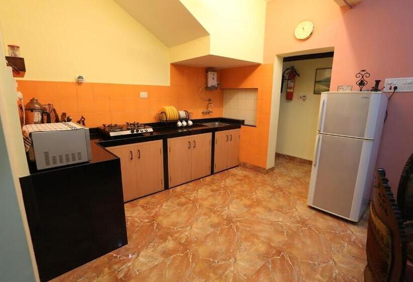 带1个卧室的别墅, Darryl Ribeiro S 2bhk & 3bhk Apartment In A Villa