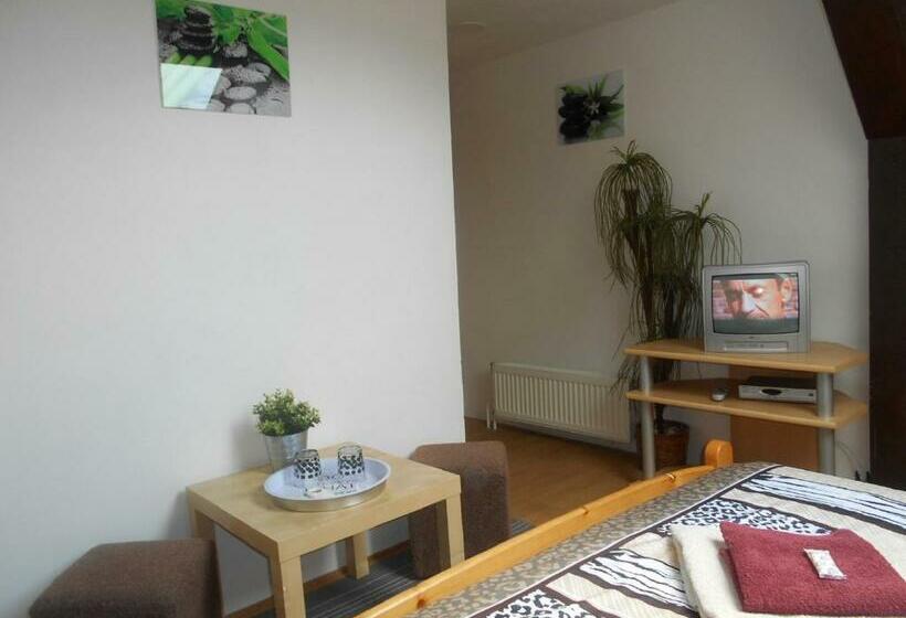 屋根裏部屋風スタンダードルーム, Pension A Restaurant Vesna   české švýcarsko