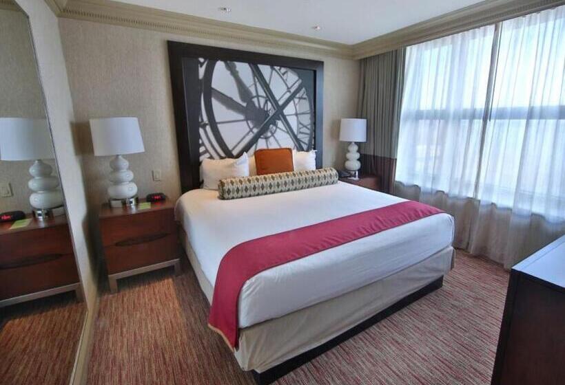 带大床的经典房间, Bally S Atlantic City Hotel & Casino