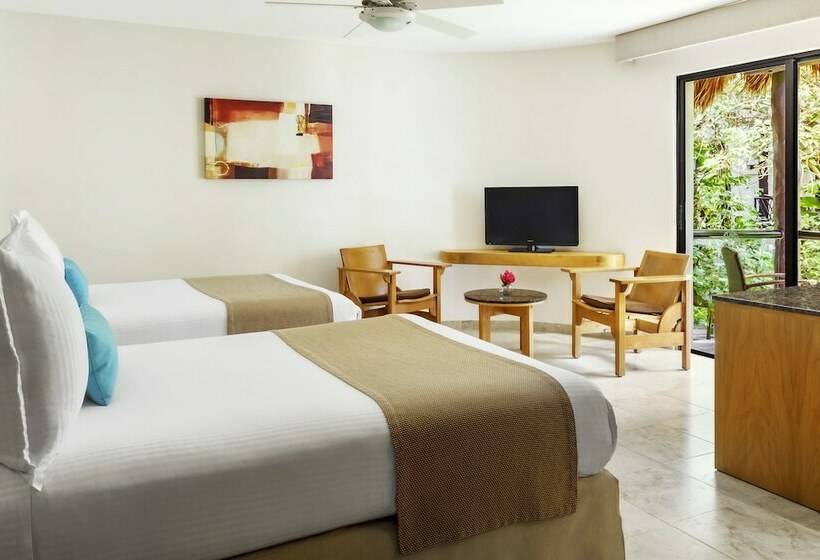 프리미엄 룸 가든 전망, The Reef Playacar Resort