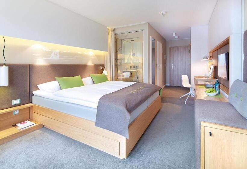 Quarto standard interior, Strandgut Resort